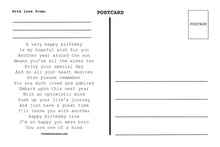 Load image into Gallery viewer, Happy Birthday Love Note Post
