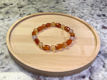 Load image into Gallery viewer, Carnelian &amp; Citrine Bracelet
