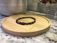 Load image into Gallery viewer, Leopard Jasper, Red Lace Jasper &amp; Garnet Bracelet
